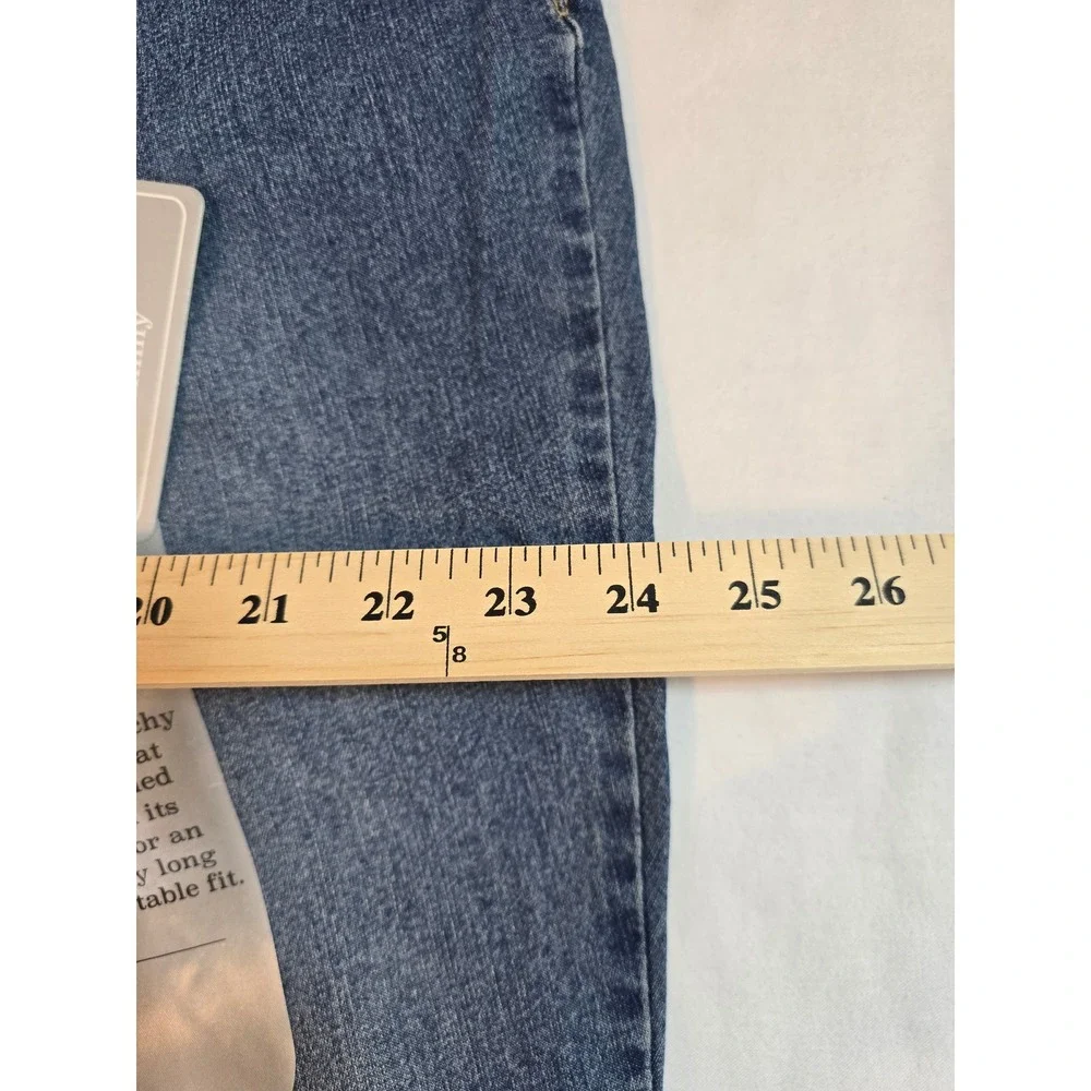 A3 Denim Skinny‎ Jeans Women's Size 20W Embellished Waist Blue Stretch New